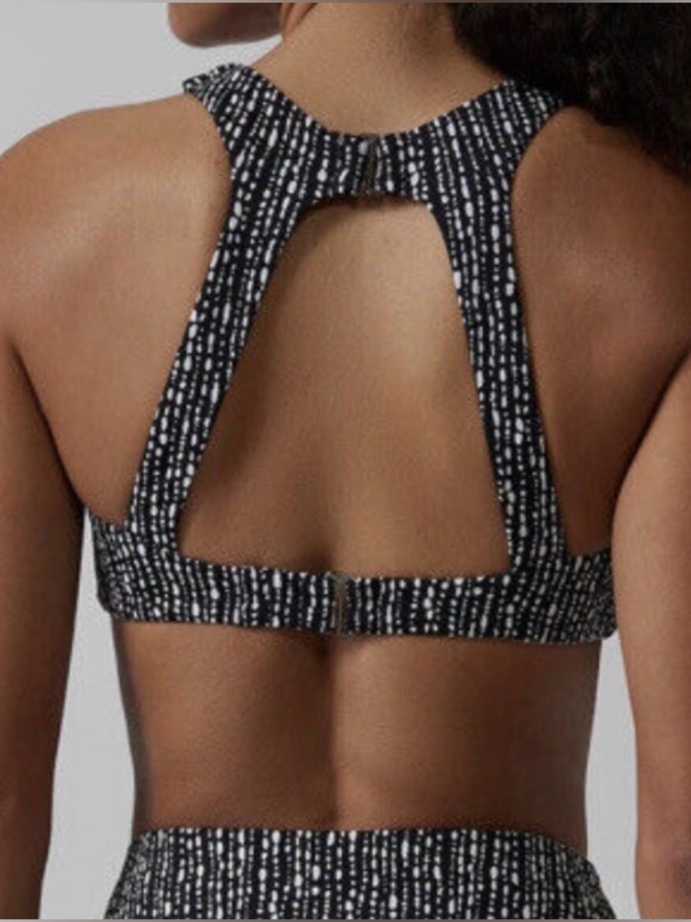 Athleta Swim Maldives High Neck Bikini Top 
size 32 B/C